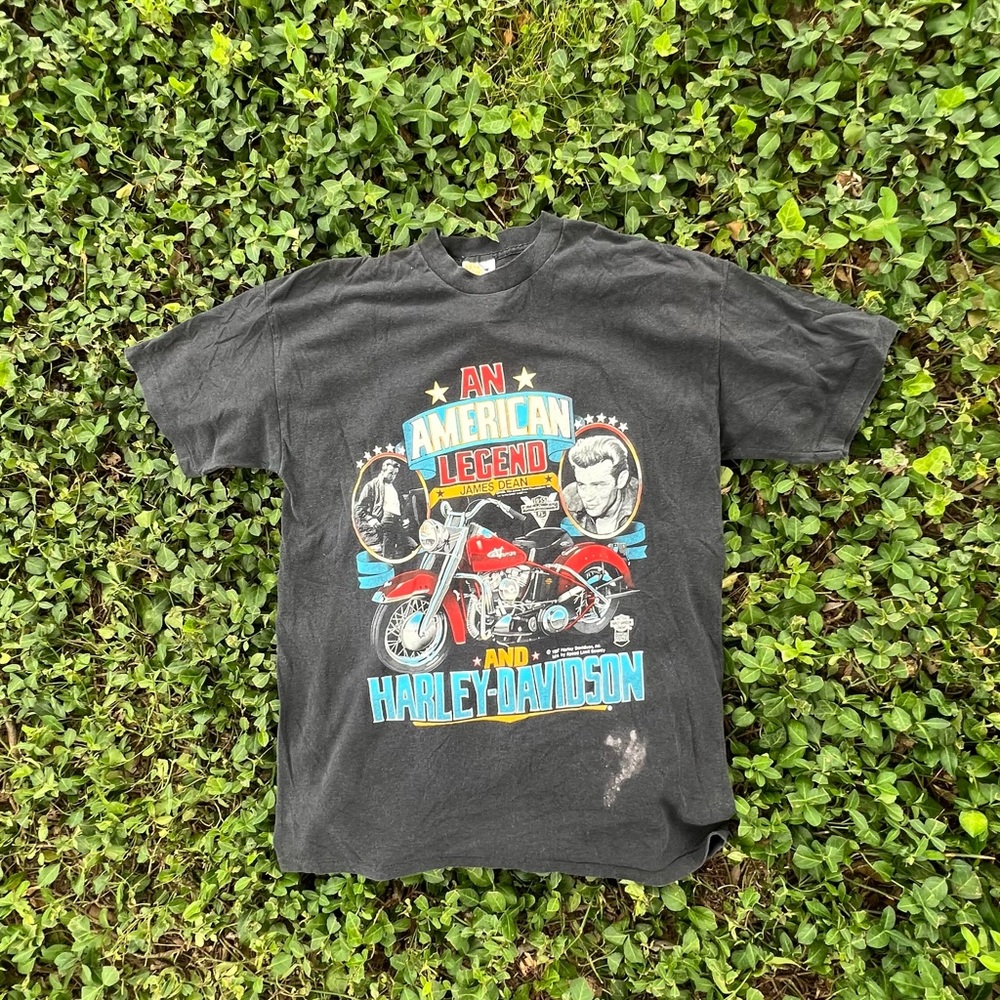 Vintage Harley Davidson James Dean t shirt size XL in good condition